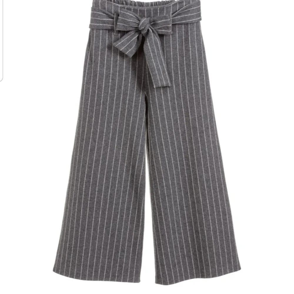 Elsy wide legged striped trousers - Picture 1 of 7